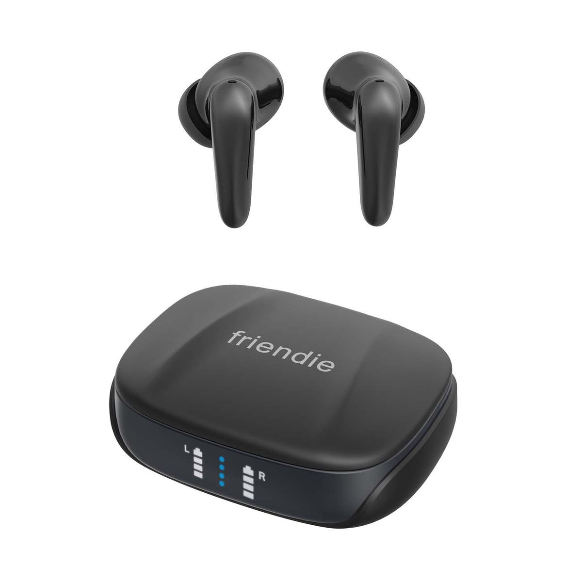AIR Focus ANC Auriculares internos con cancelación activa de ruido negro mate (auriculares inalámbricos)