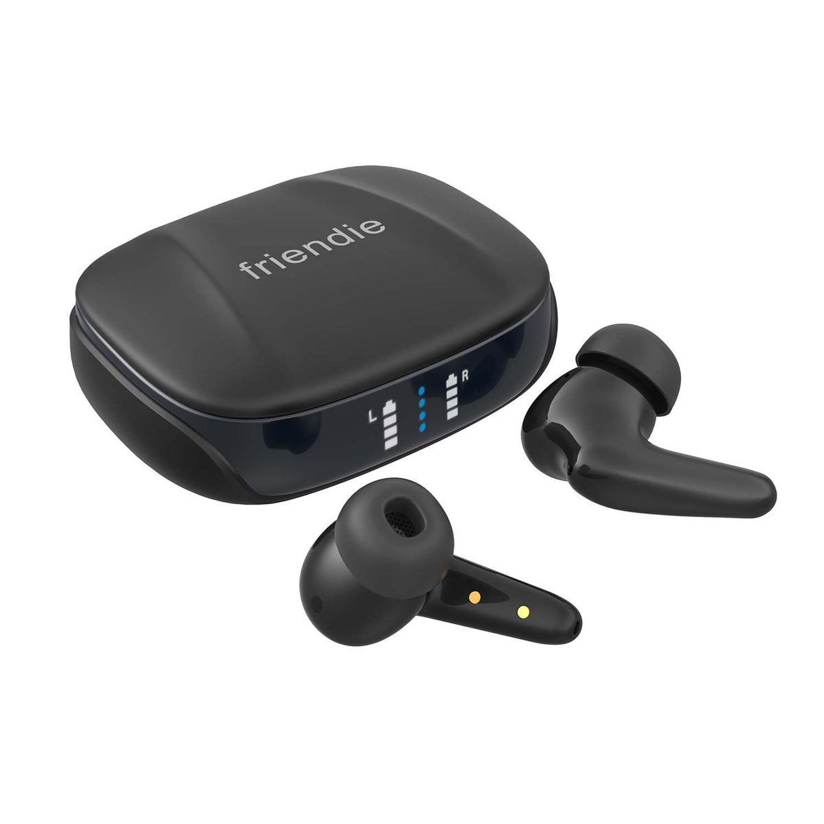 AIR Focus ANC Auriculares internos con cancelación activa de ruido negro mate (auriculares inalámbricos)