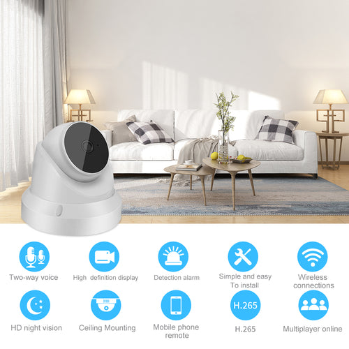 Cámara IP WiFi de Seguridad y Baby Monitor con Visión Nocturna
