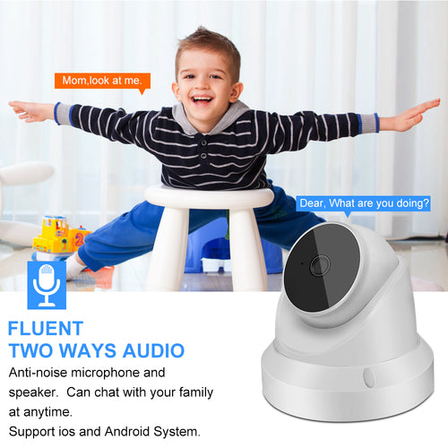 Cámara IP WiFi de Seguridad y Baby Monitor con Visión Nocturna